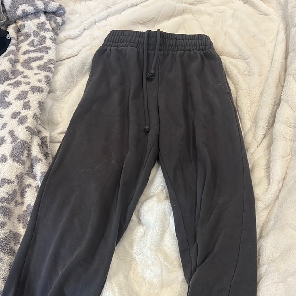 Dark Gray Garage sweatpants